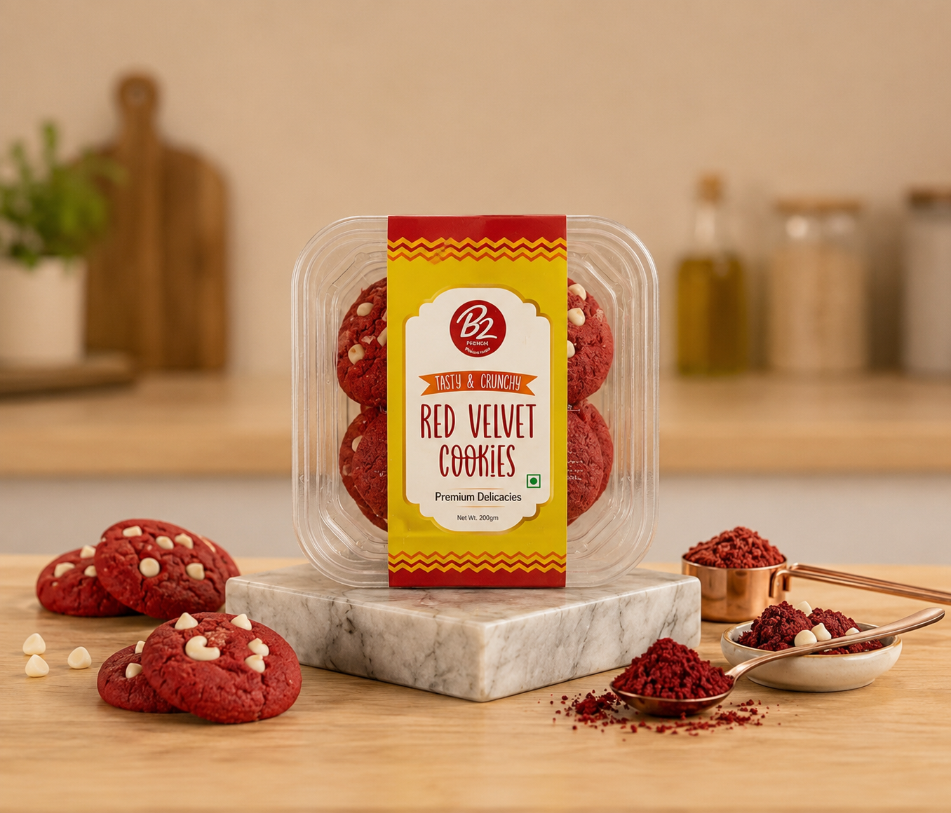 Premium Red Velvet Cookies